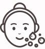 피부 진정 케어 아이콘