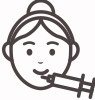 마취 주사 시술 아이콘