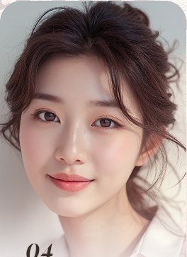 여성 얼굴 프로필