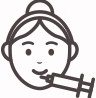 마취 주사 일러스트