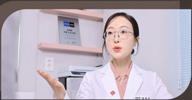 의료진 상담 모습