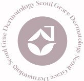 Seoul Grace Dermatology 원형 로고 심볼