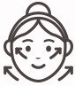 얼굴 리프팅 시술 아이콘