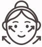 시술 진행 얼굴 아이콘